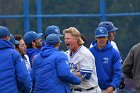 Baseball vs Babson  Wheaton College Baseball vs Babson during NEWMAC Championship Tournament. - (Photo by Keith Nordstrom) : Wheaton, baseball, NEWMAC